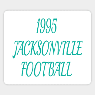 Jacksonville Football 1995 Classic Magnet